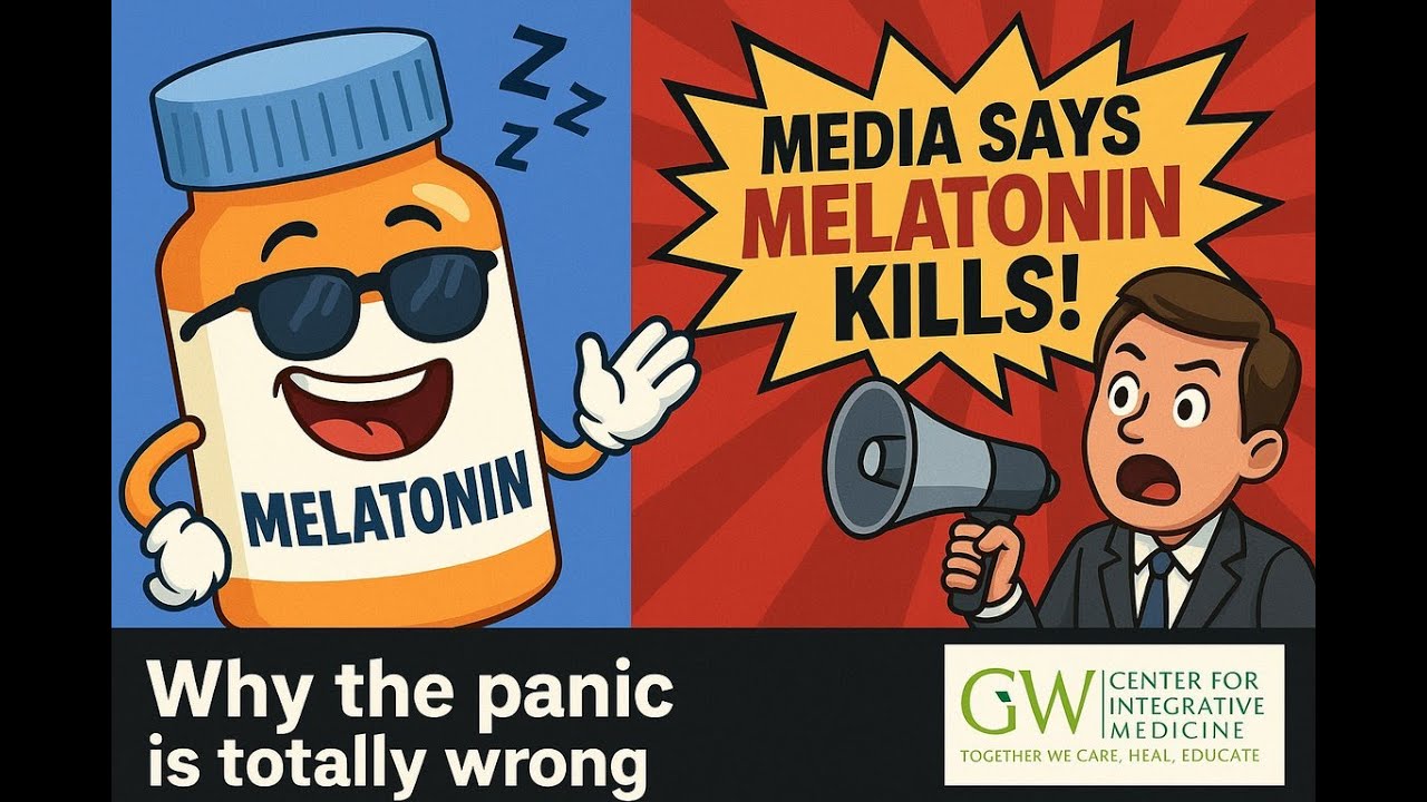 MEDIA SAYS MELATONIN KILLS! Why the panic is totally wrong. Review of new Study