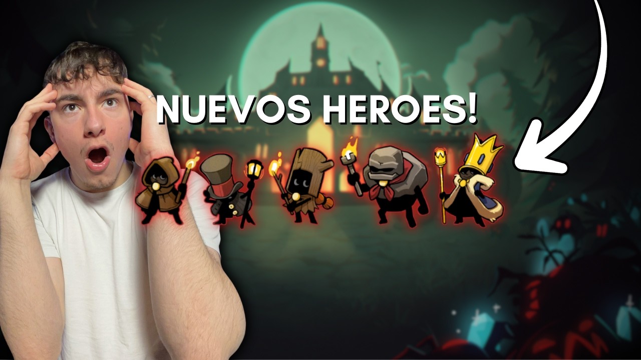 DESBLOQUEANDO LOS NUEVOS HÉROES 🚨 Probando al LEÑADOR | Monsters Are Coming rock and road