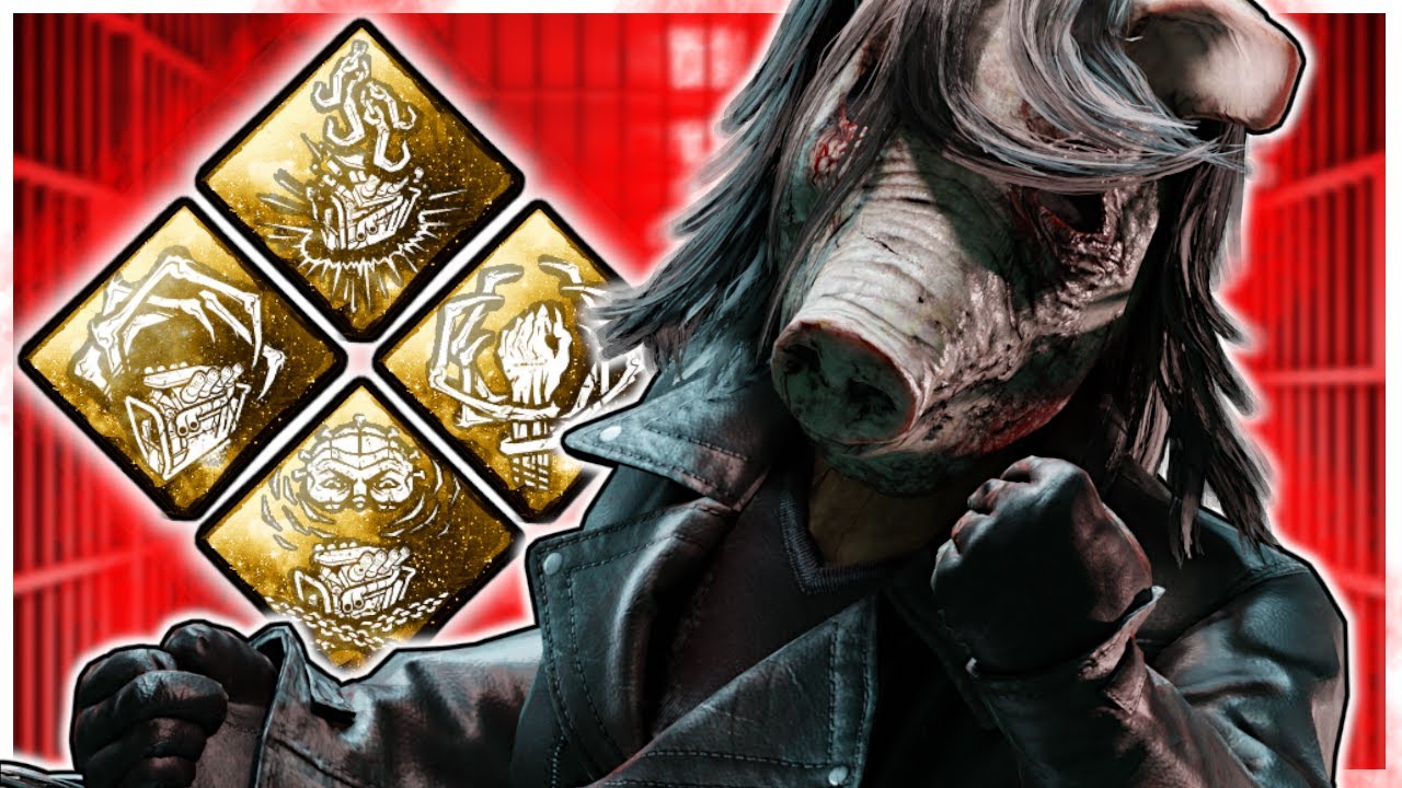 Red's Requested ULTIMATE GEN LOCKDOWN PIG Build! - Dead By Daylight
