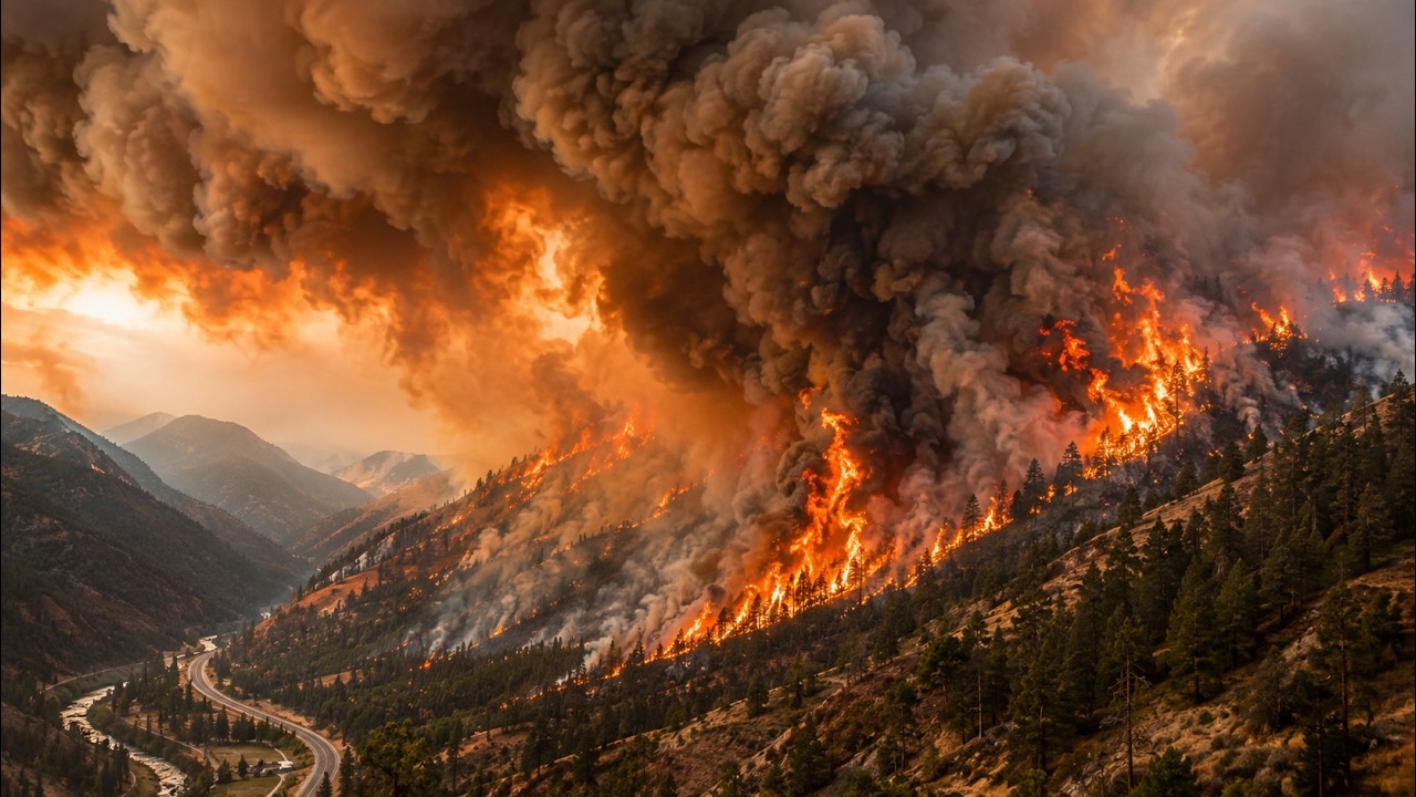 🚨 Sinlahekin Fire Update | 154,298 Acres, 47% Contained | Red Flag Winds Test Lines