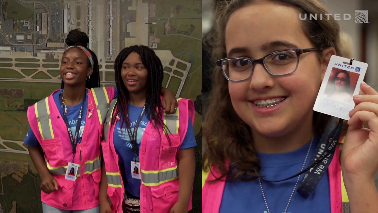 United &mdash; Girls in aviation day 2019