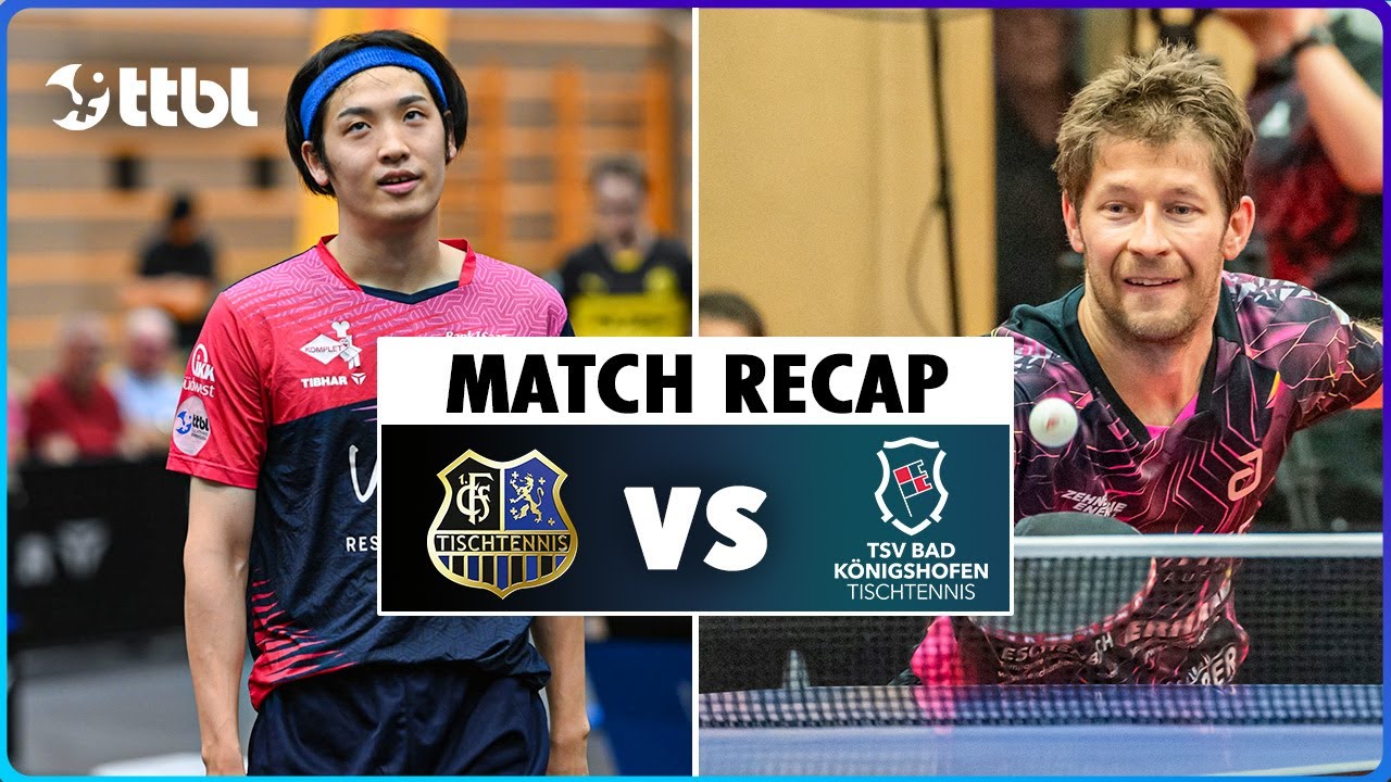 SAARBR&Uuml;CKEN vs. BAD K&Ouml;NIGSHOFEN (Tischtennis Bundesliga Recap) | 2024 Matchday 8