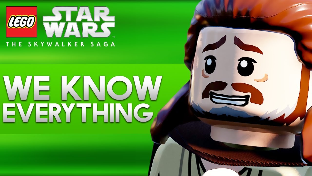 We Know EVERYTHING! LEGO Star Wars The Skywalker Saga News Update