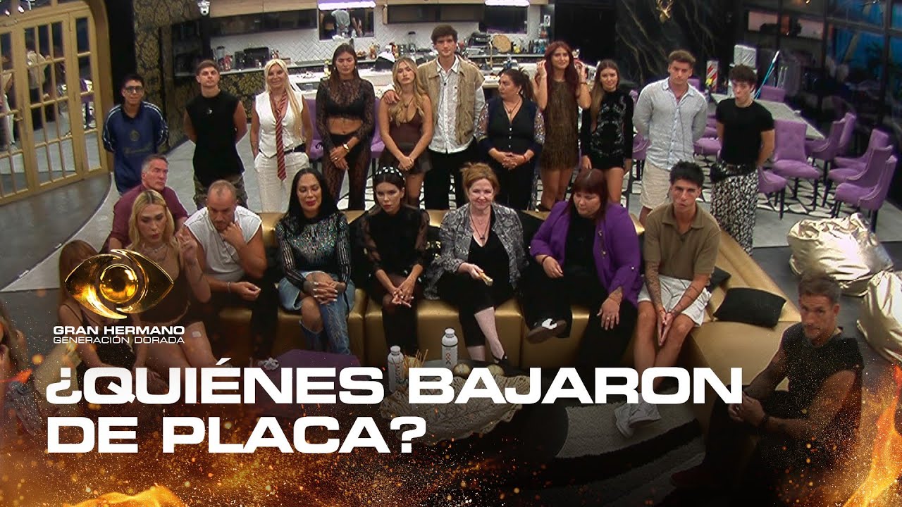 El p&uacute;blico decidi&oacute; y 3 participantes bajaron de la placa en Gran Hermano Generaci&oacute;n Dorada