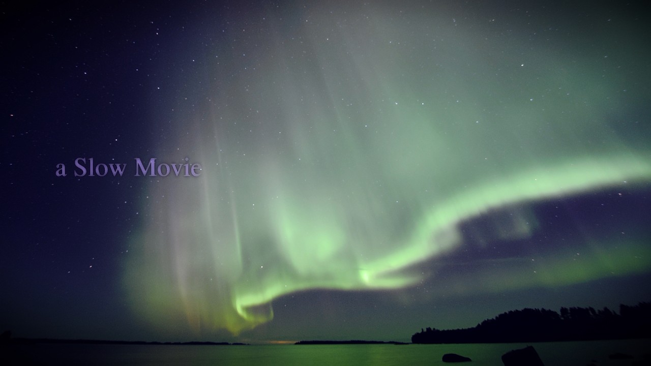 Perfect Aurora a Slow Northern Lights Movie and Piano Concerto by MiMaVe-Design-Photo