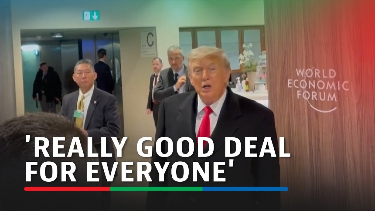 Trump says Greenland deal framework reached | ABS-CBN News