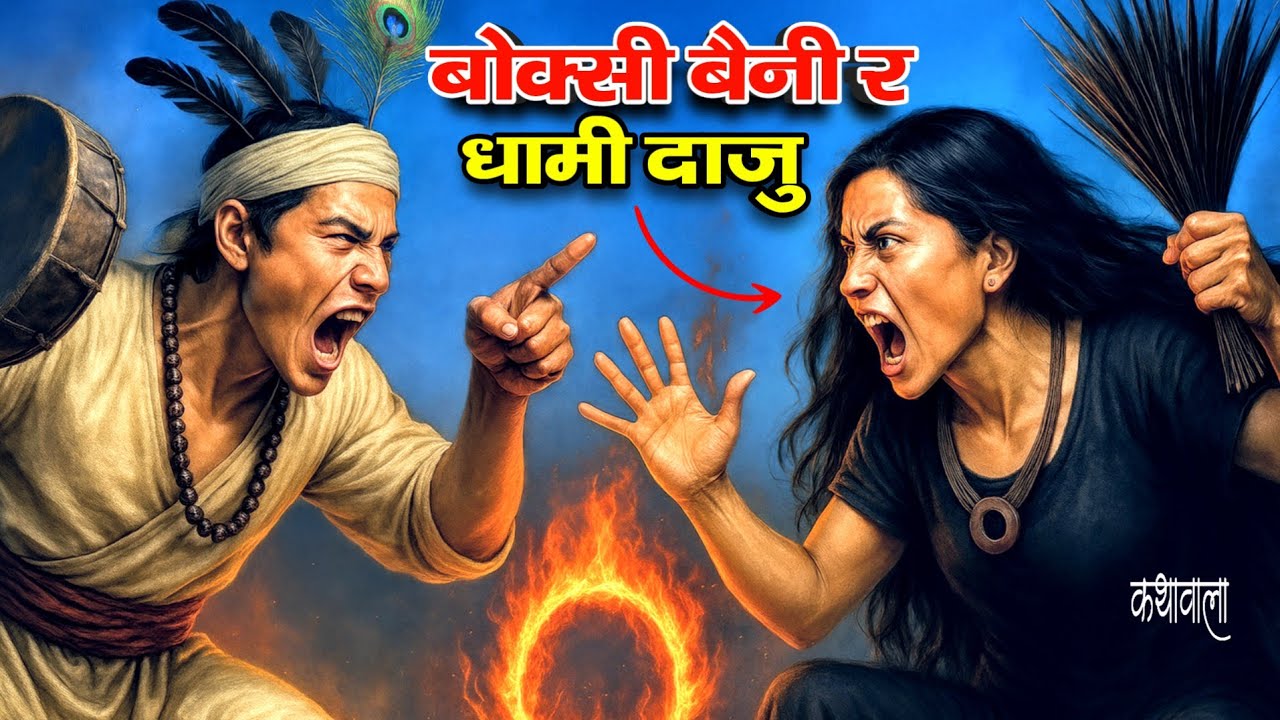 बोक्सी बैनी र धामी दाजुको भीषण युद्ध | Nepali Katha