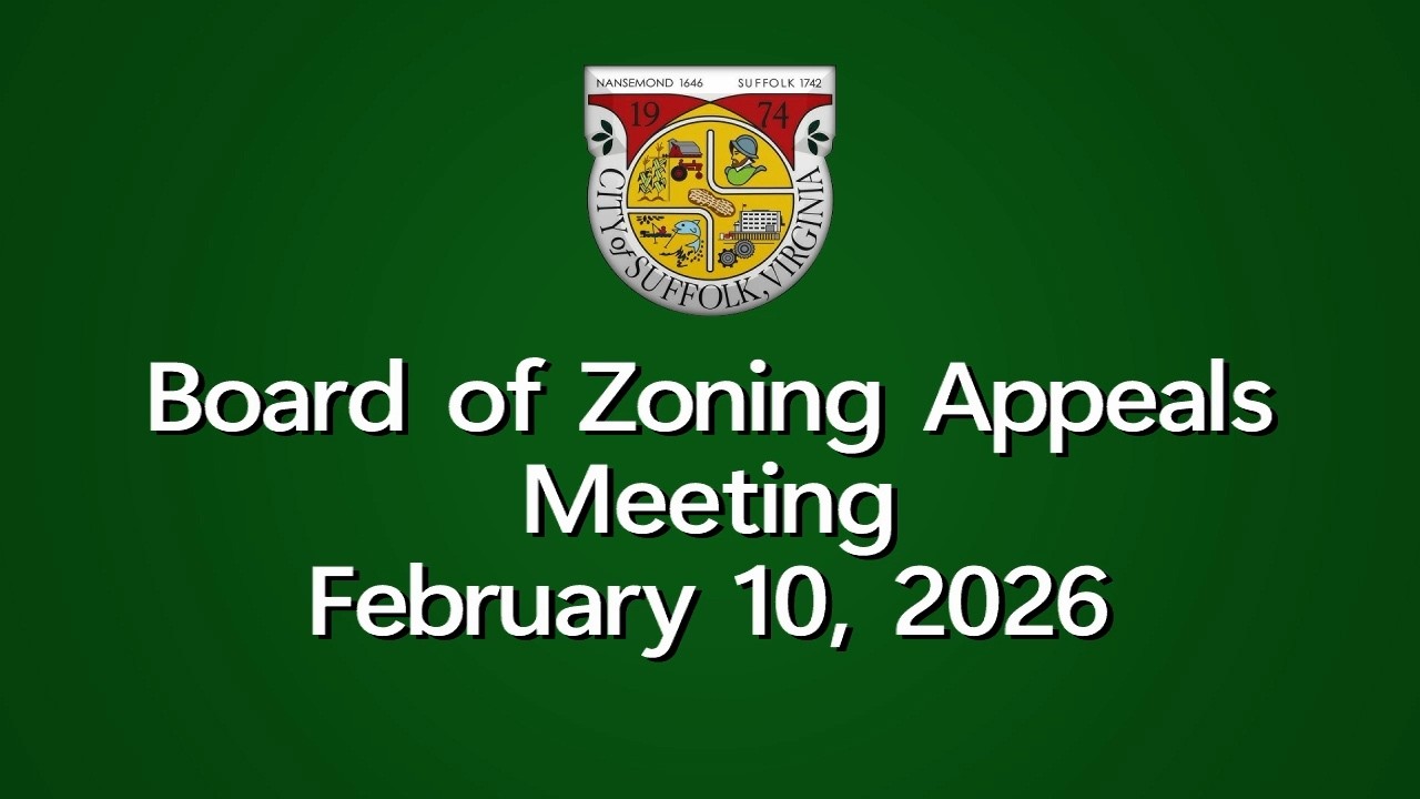 Suffolk Board of Zoning Appeals Meeting (2-10-26)