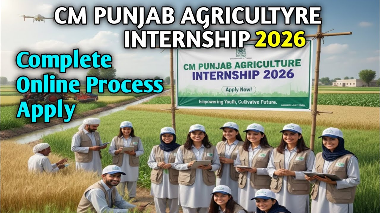 CM Punjab Agriculture Internship 2026 | Complete Online Application Guide & Eligibility