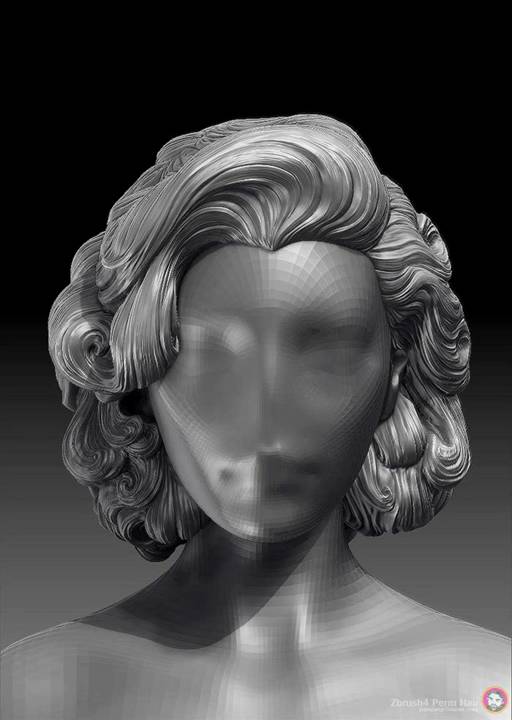 Zbruhs4 hairWave modeling