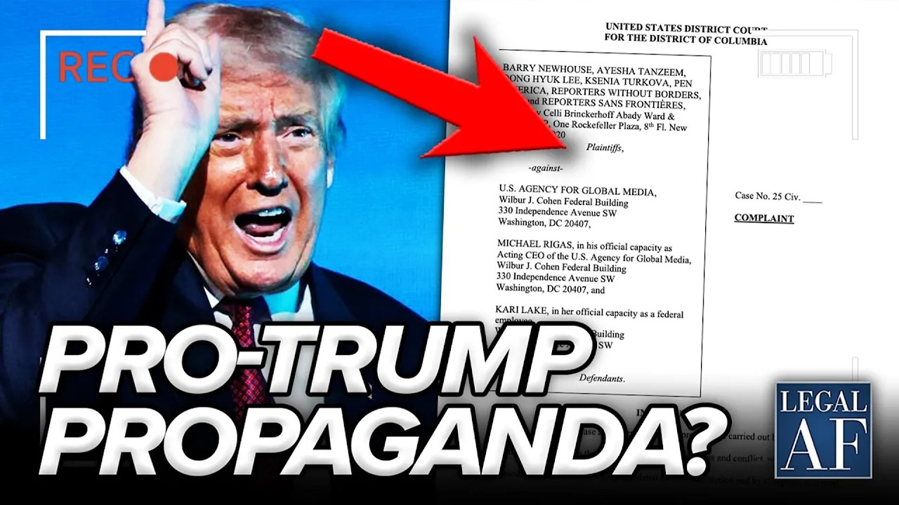 Манипулирование освещением войны со стороны Трампа раскрыто в новом судебном иске.