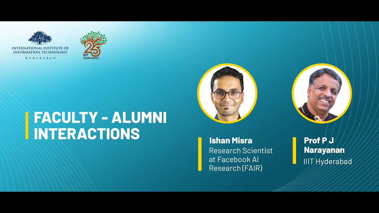 Ishan Misra, Research Scientist at Facebook AI Research