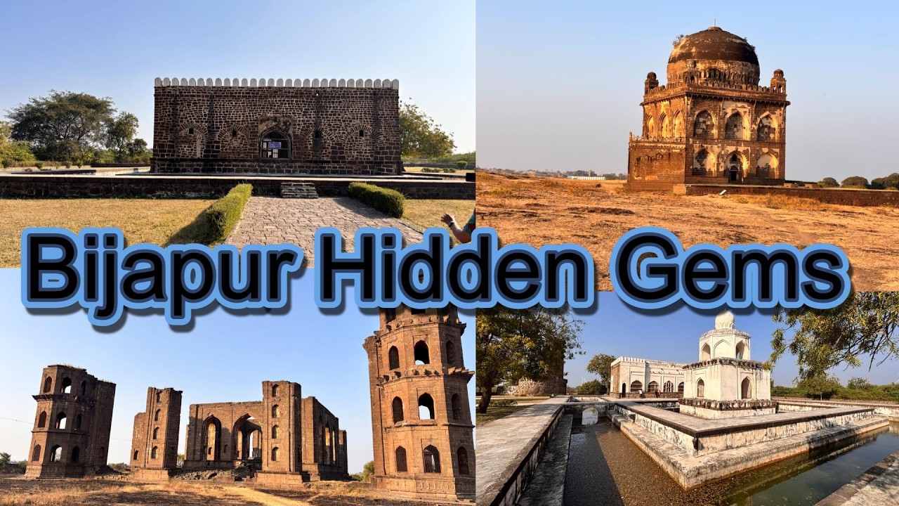 3 Hidden Monuments of Bijapur Most Tourists Miss! | Jal Mahal to Begam Tomb