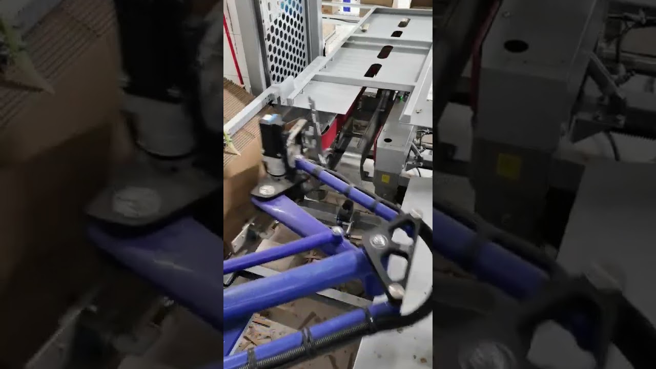 High speed robotic arm case erector servo former case erector servo motor case erector #caseerector