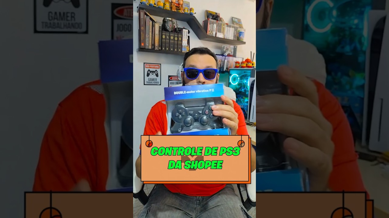 ✅ Controle de Ps3 da Shopee, Vale a pena?