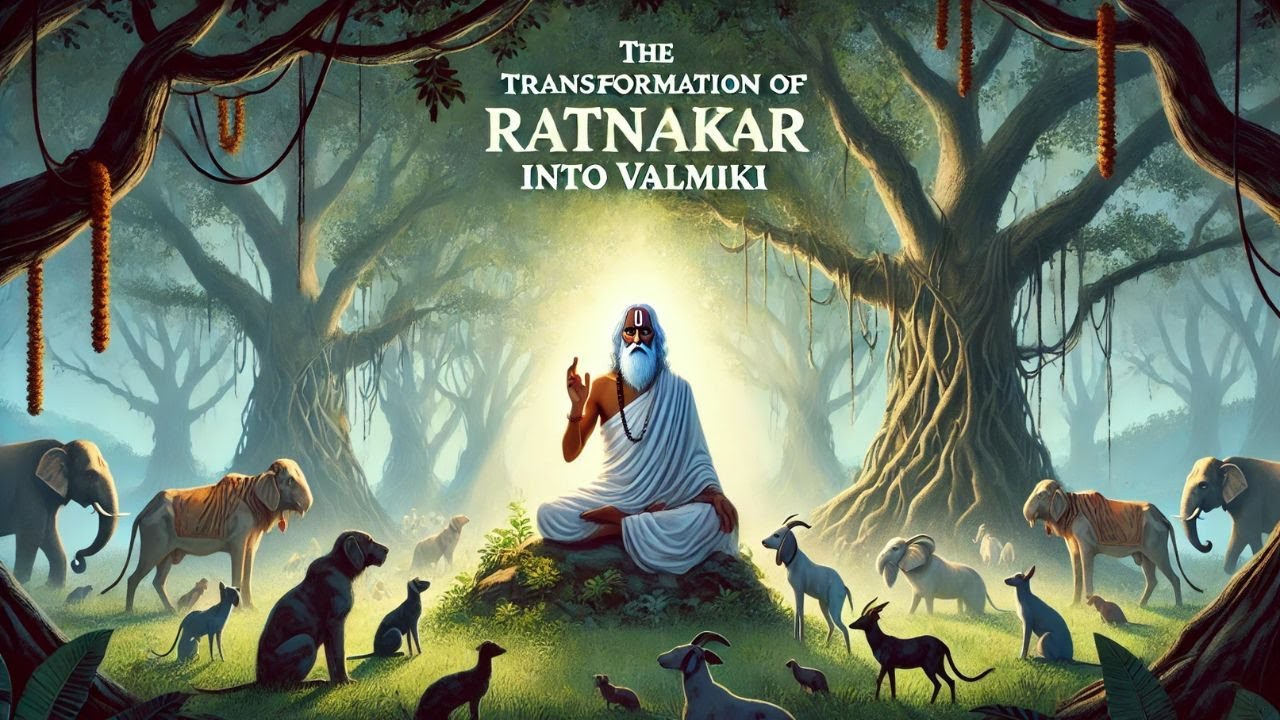 Transformation of a Bandit | Story of Ratnakar to Valmiki - An Inspiring Tale of Repentance