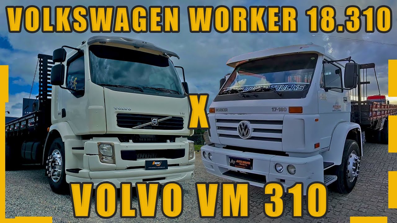 VOLKSWAGEN TITAN TRACTOR 18.310 X VOLVO VM 310: QUAL CAMINHÃO É MELHOR?