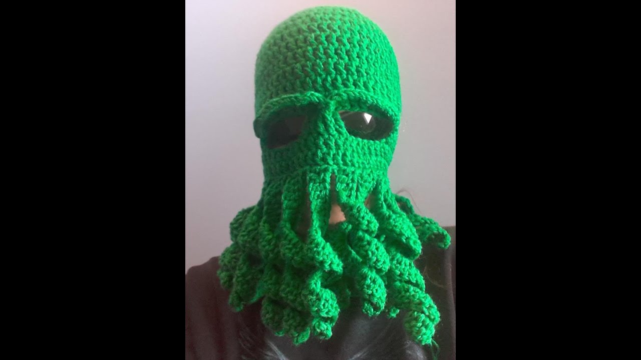 Crochet Octopus Mask
