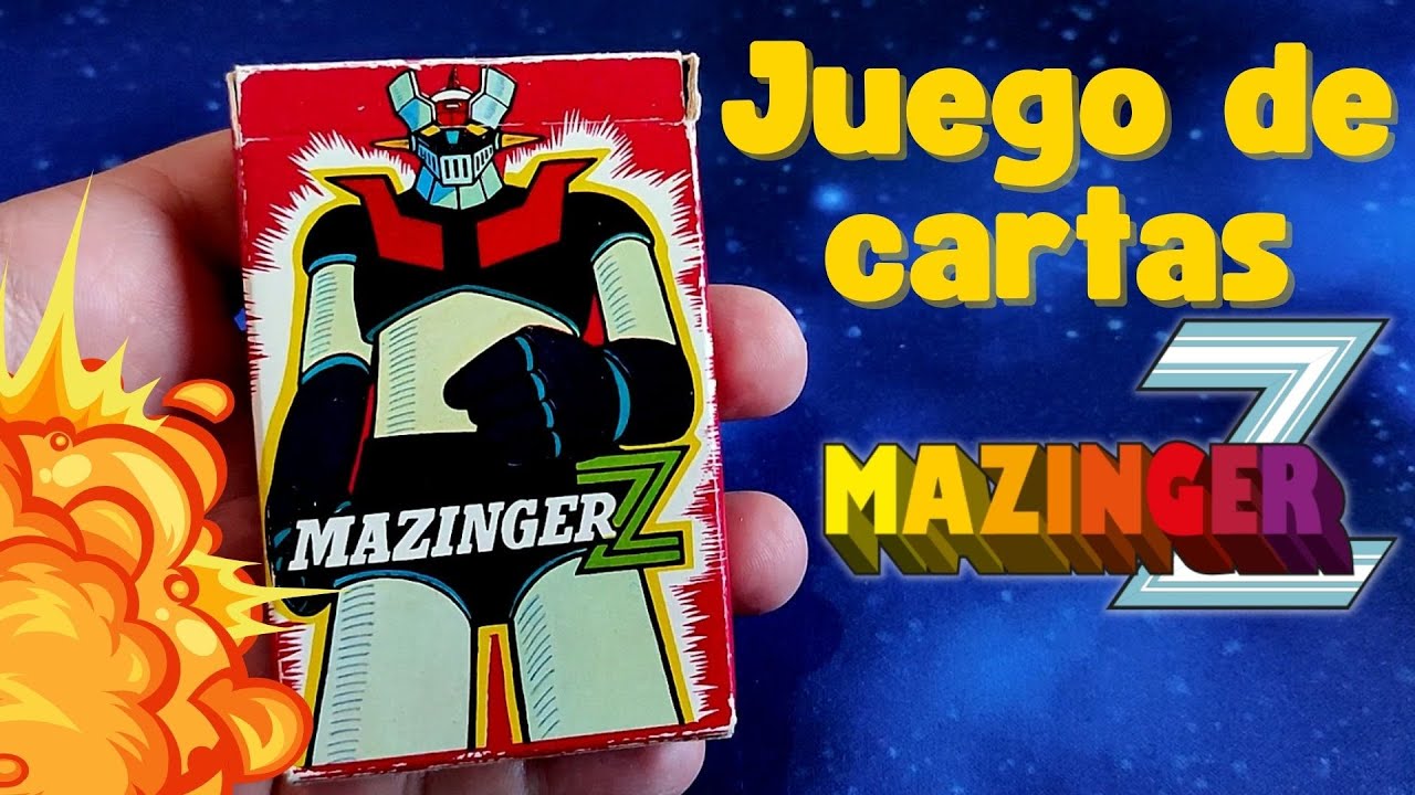 MAZINGER Z - El juego de cartas (Cómo se juega y partida)