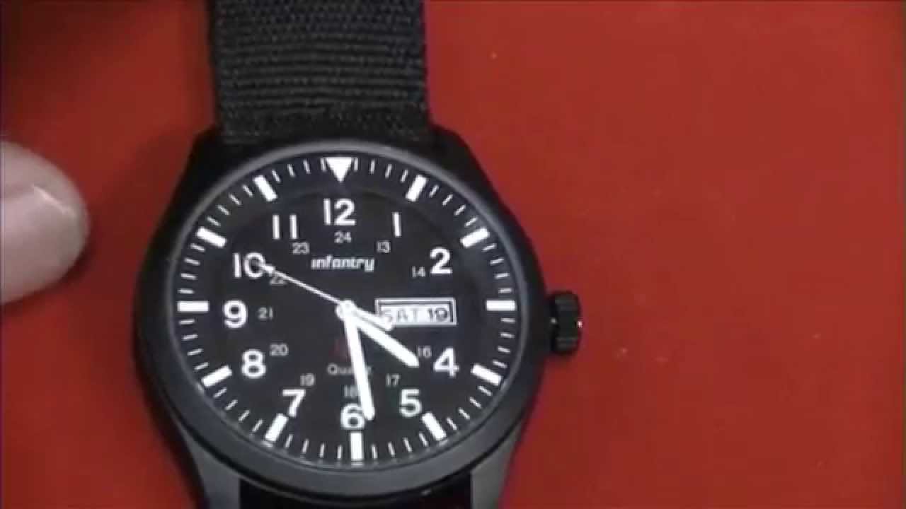 Infantry Military Day/Date Watch - Review