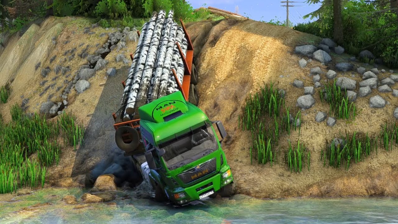 Timber Truck: Surviving the Hilly Road | The Deadliest Journey