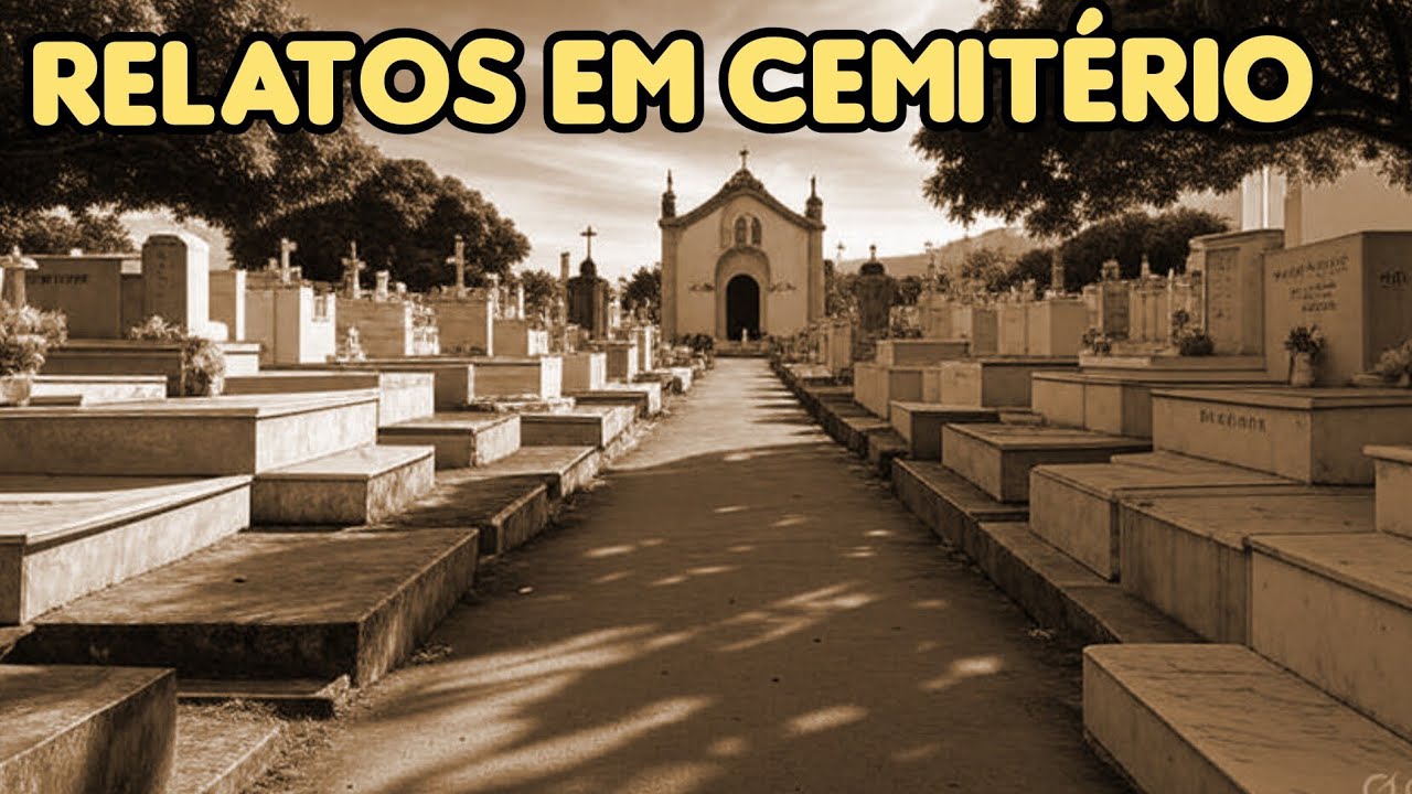 Cemitério assombrado relato do vigia eu vi com meus próprios olhos ele ....