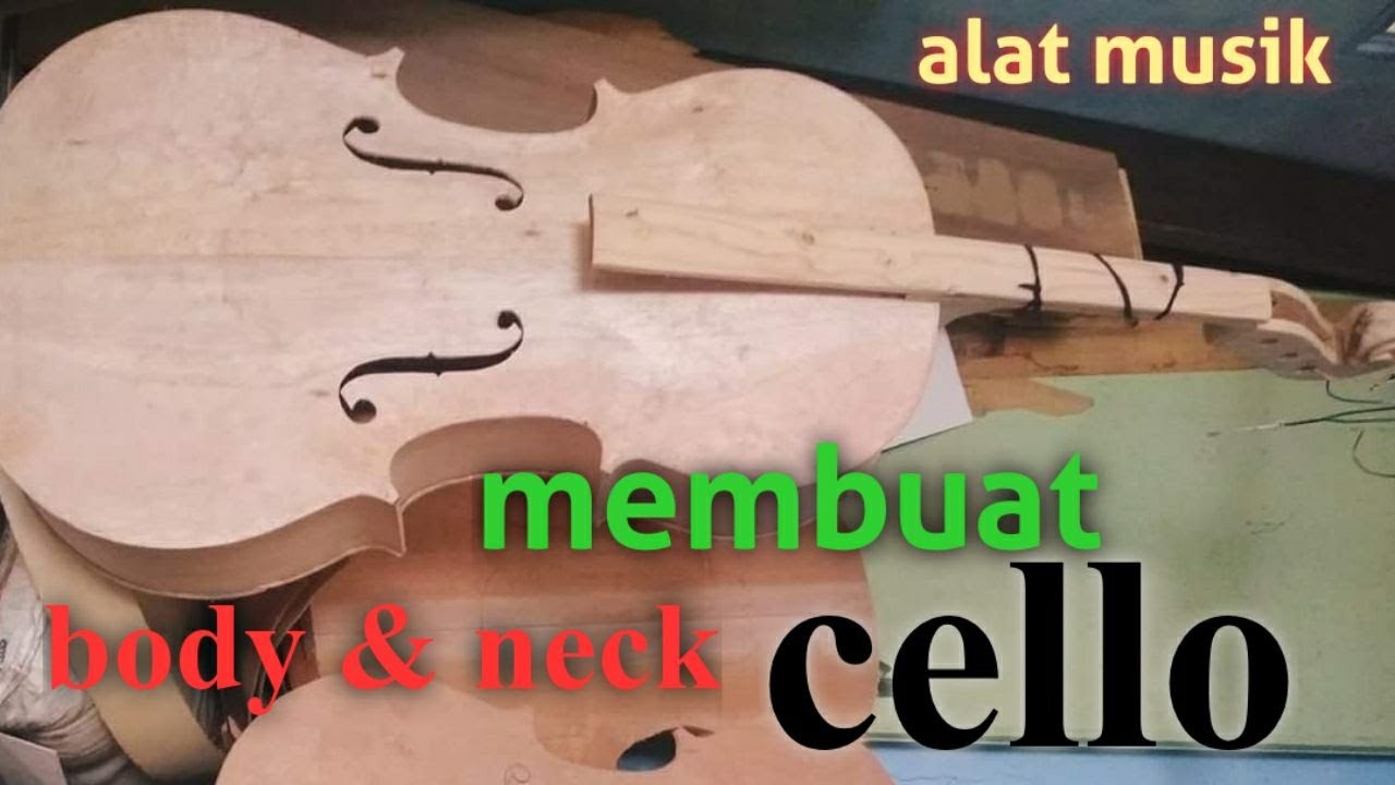 membuat cello alat musik keroncong