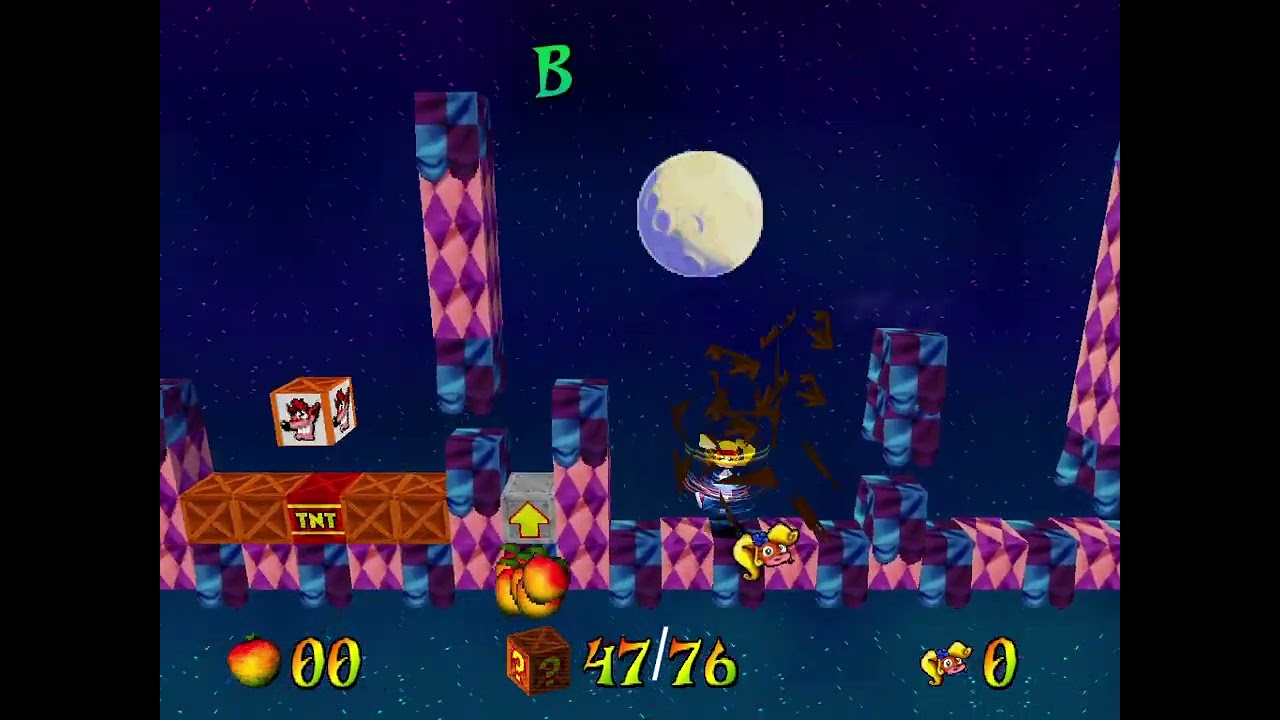 Crash Bandicoot: Back In Time Koala Carnival 100% (level made by 