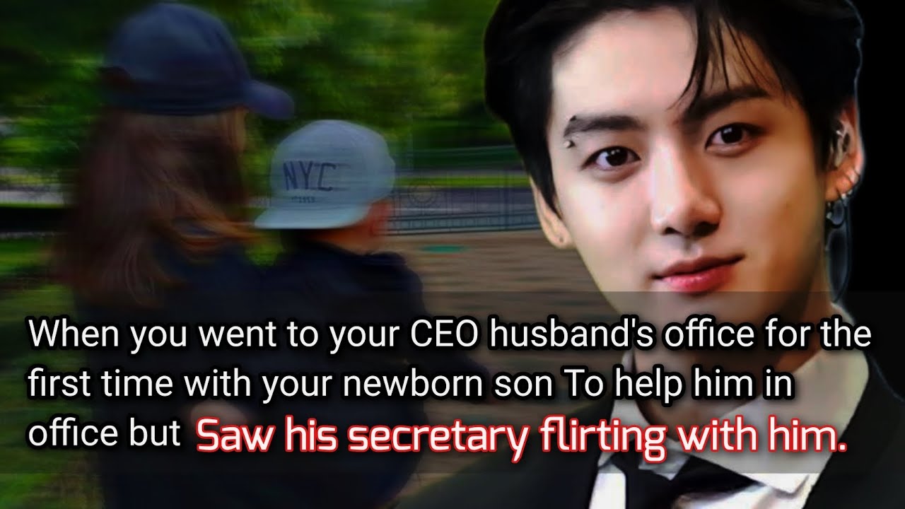 When you went to your CEO husband's office for the first time with your newborn son To help him in_