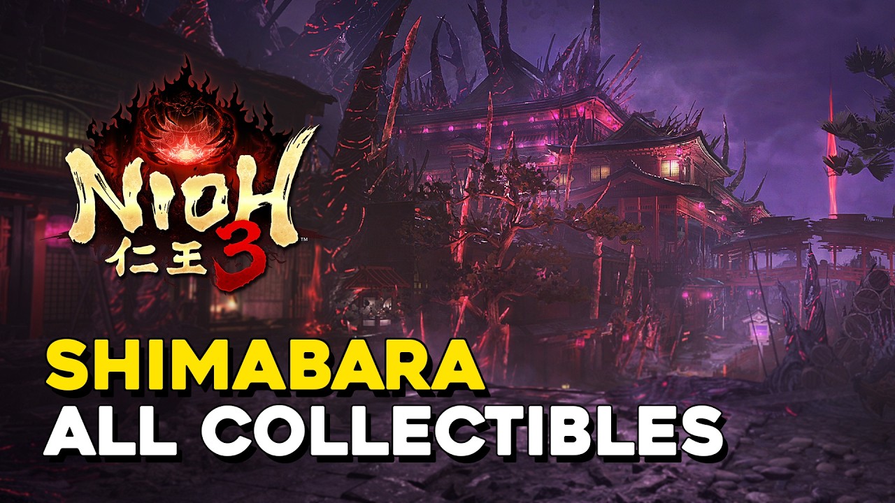 Nioh 3 Shimabara All Collectible Locations (All Kodama, Chijikos, Scampuss...)