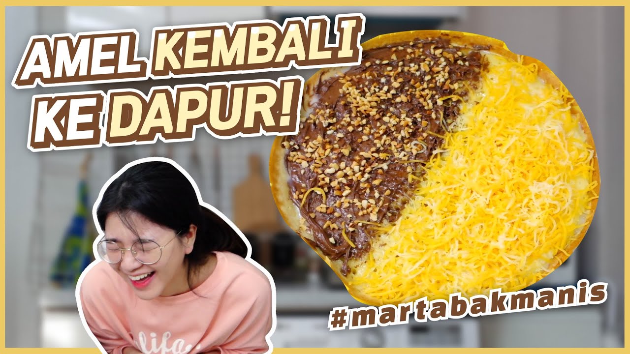 COOKBANG : NYOBA BIKIN MARTABAK MANIS UNTUK YANG PERTAMA KALI 🤤🤤🤤 | AMELICANO