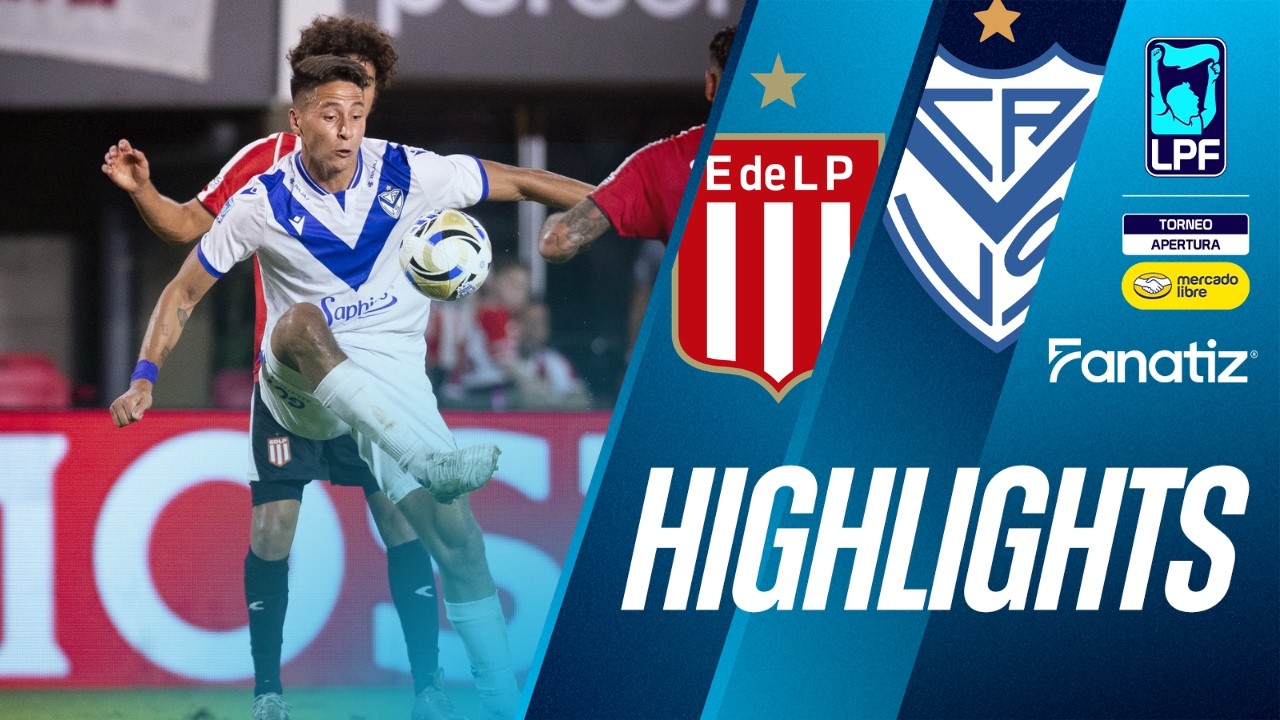 Estudiantes de La Plata vs Vélez Sarsfield (0-1) - Game Highlights | #TorneoApertura2026