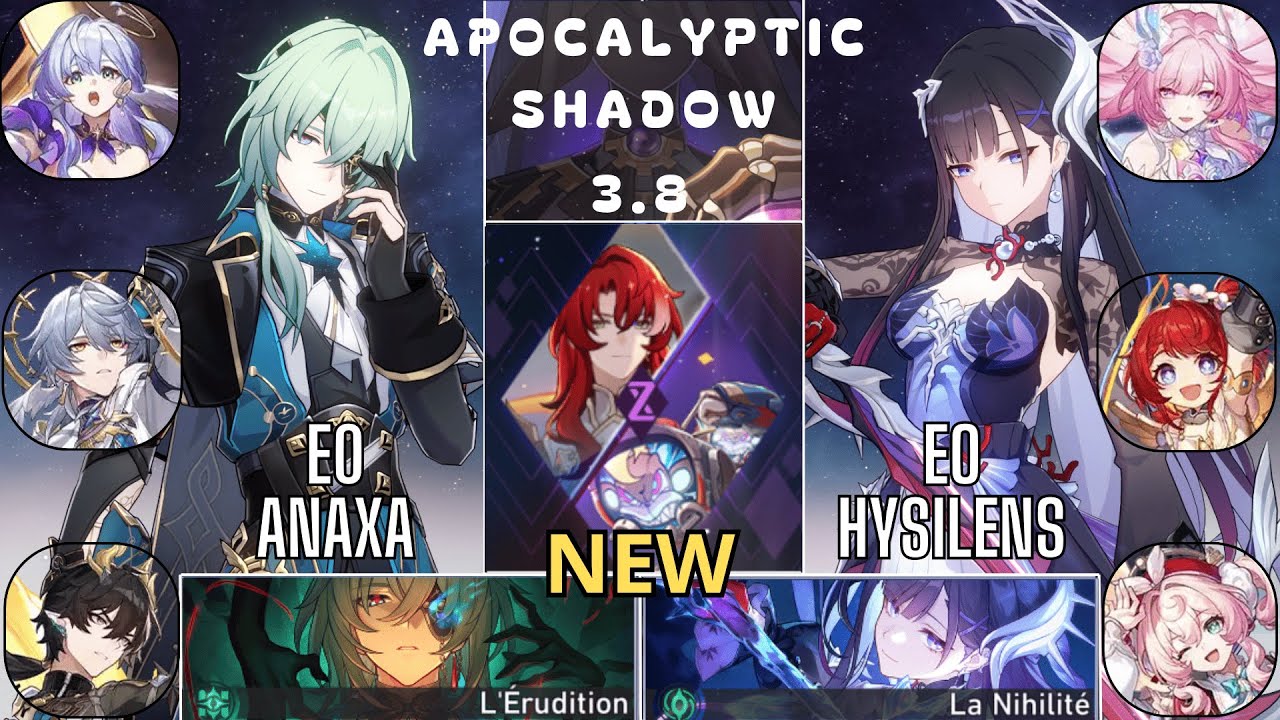 New Apocalyptic Shadow E0 Anaxa & E0 Hysilens Honkai Star Rail