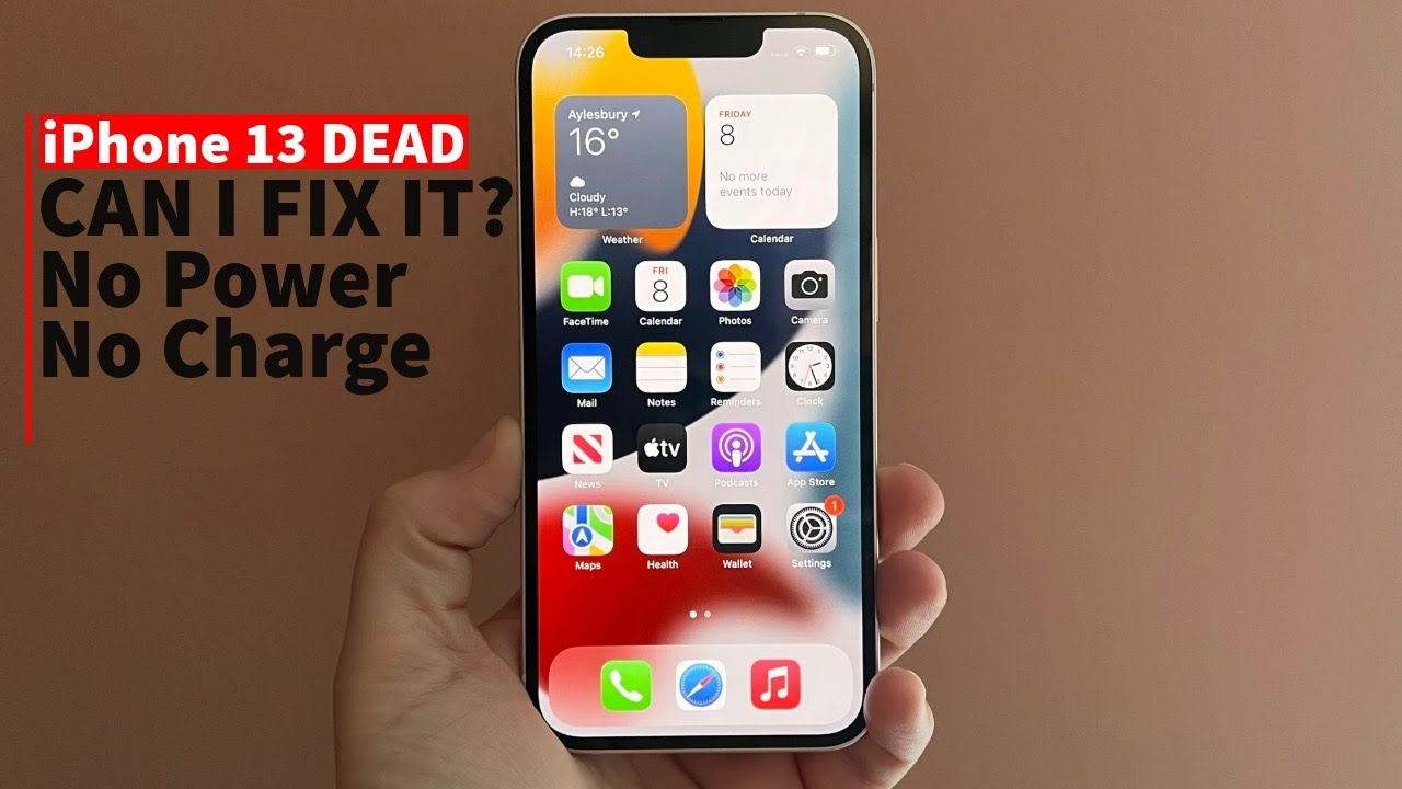 iPhone 13 does not power on nor charge