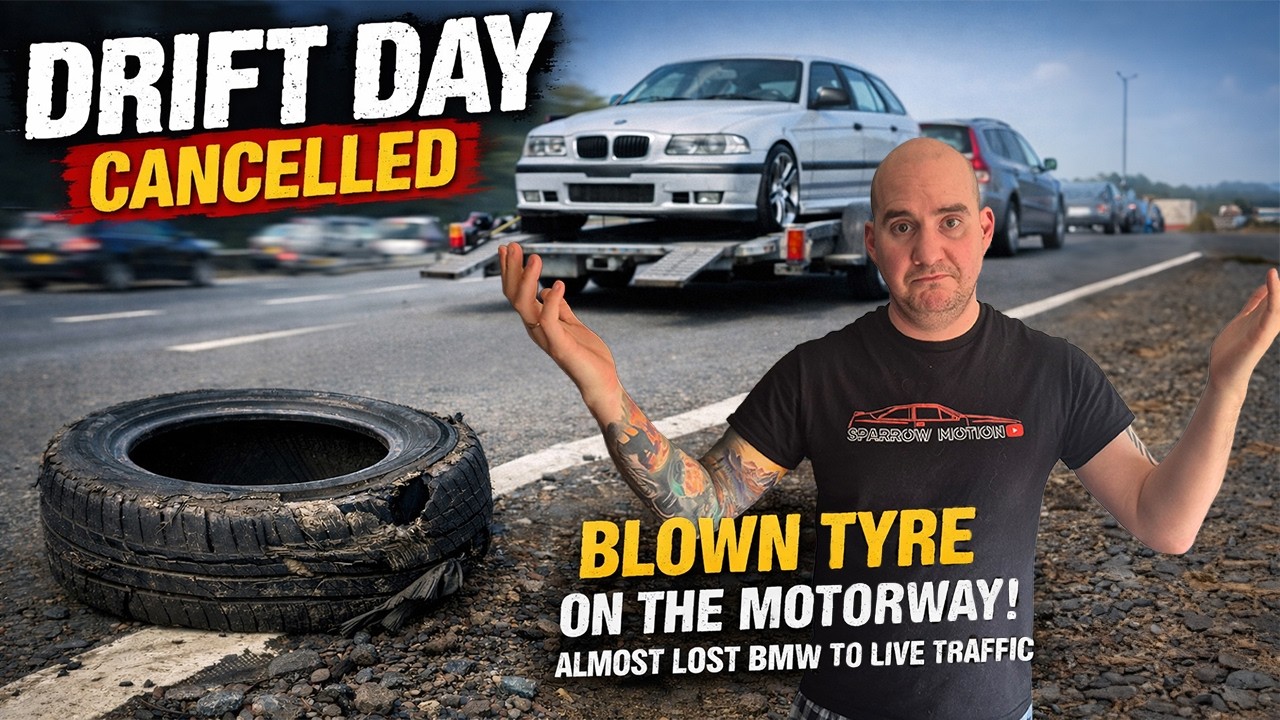 Катастрофа на дрифте… Я даже не добрался до трассы! Дрифт-проект на BMW E36