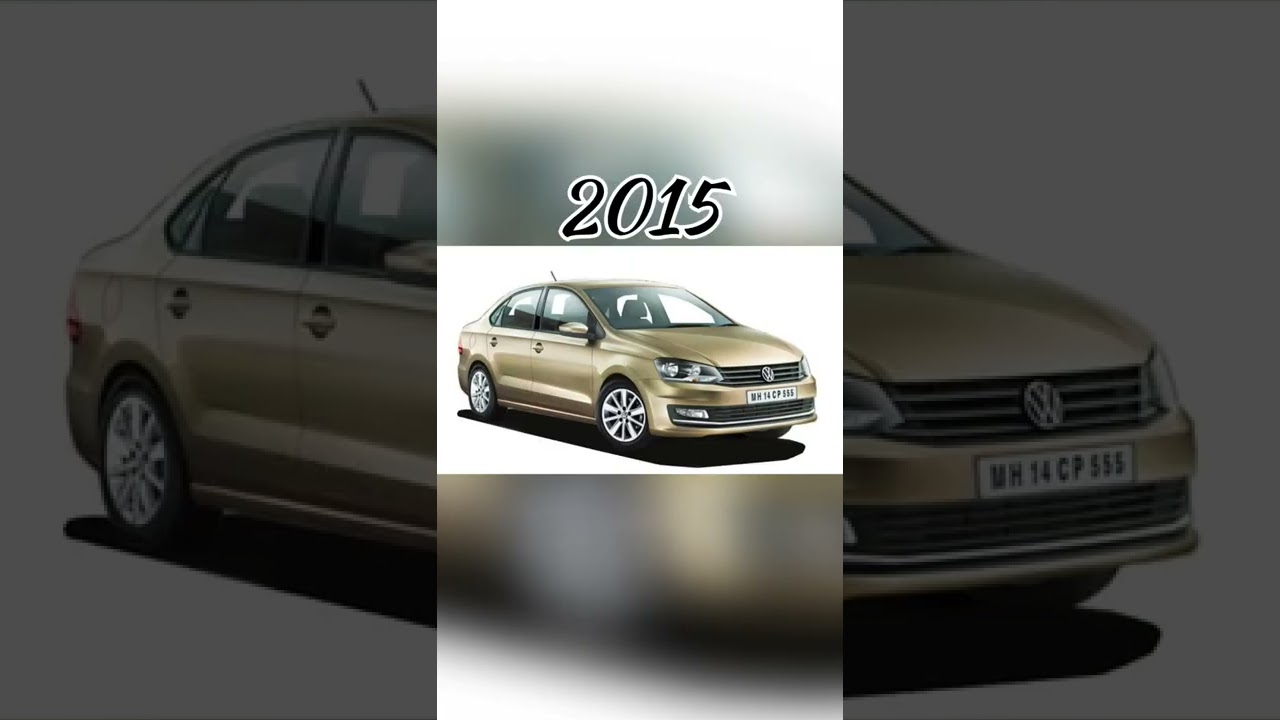 Evolution of VW Vento #shorts