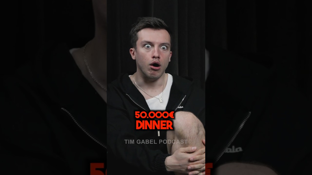 50k f&uuml;r ein Dinner?! 😳 #timgabelpodcast
