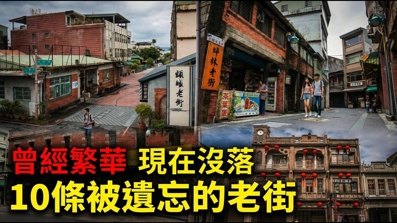 台灣10條被遺忘的老街  你去過幾條？