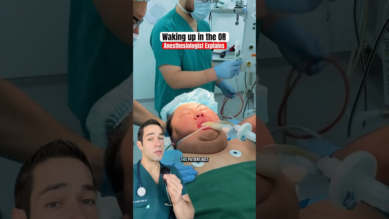 Doctor Reacts: waking up from surgery