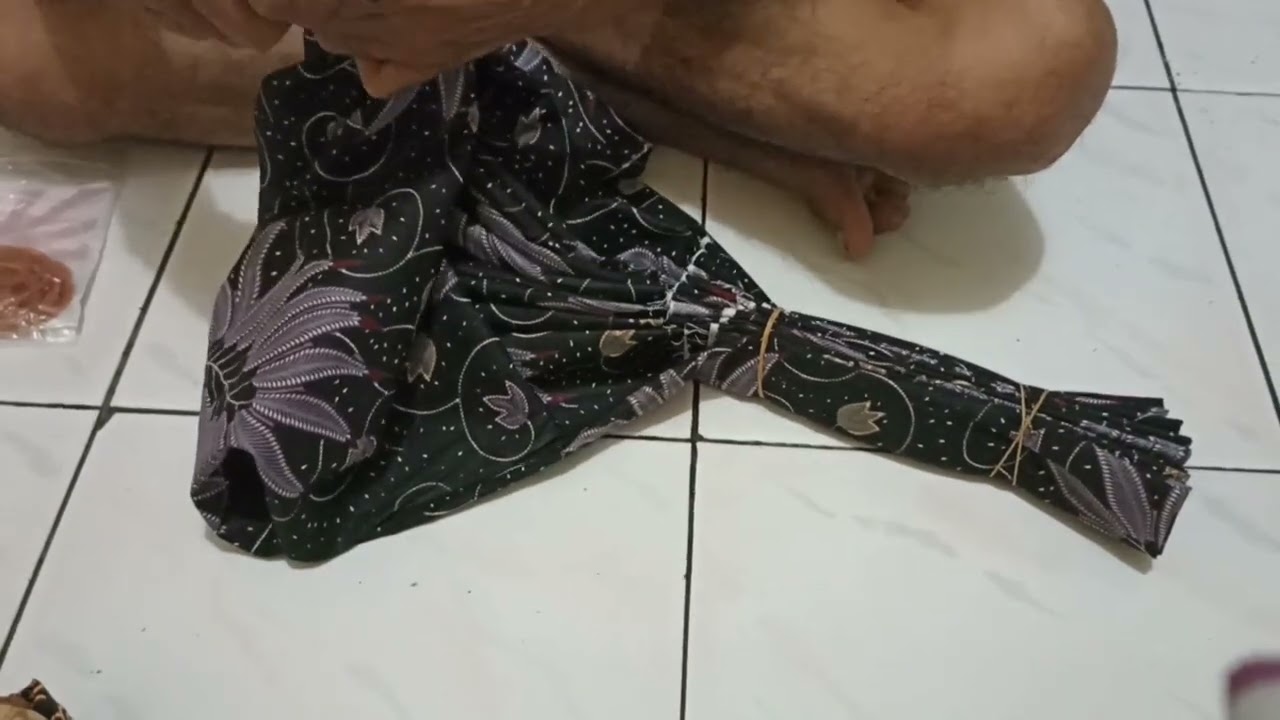 Bikin hantaran kain samping batik berbentuk burung merak gampang bangettt