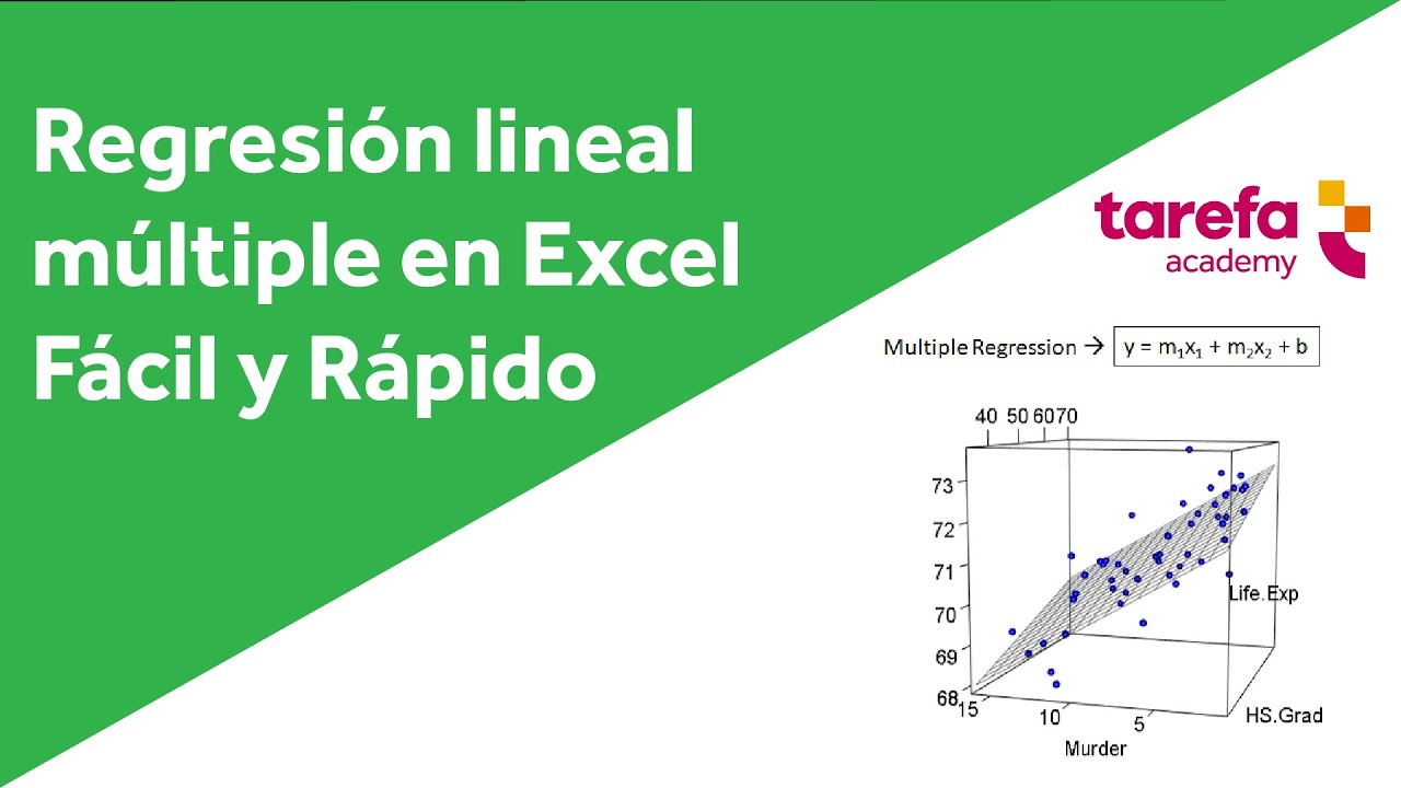 Ejemplo regresión lineal múltiple en Excel | Regresión lineal múltiple ejercicios resueltos