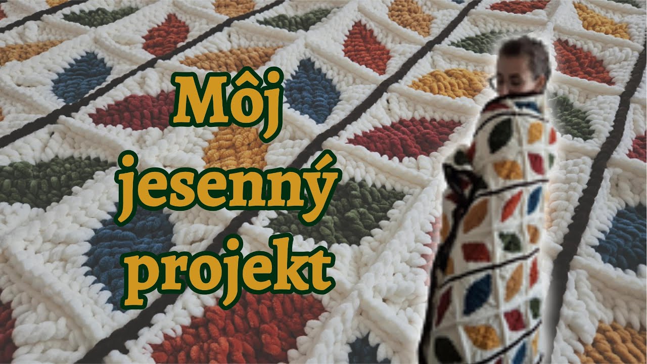 Môj jesenný háčkovací projekt | Moja matematika zlyháva. Bude stačiť vlna?