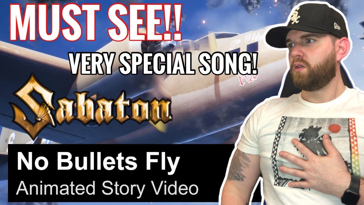 [American Ghostwriter] Reacts to: SABATON - No Bullets Fly (Animated Story Video)- VIDEO OF THE YEAR