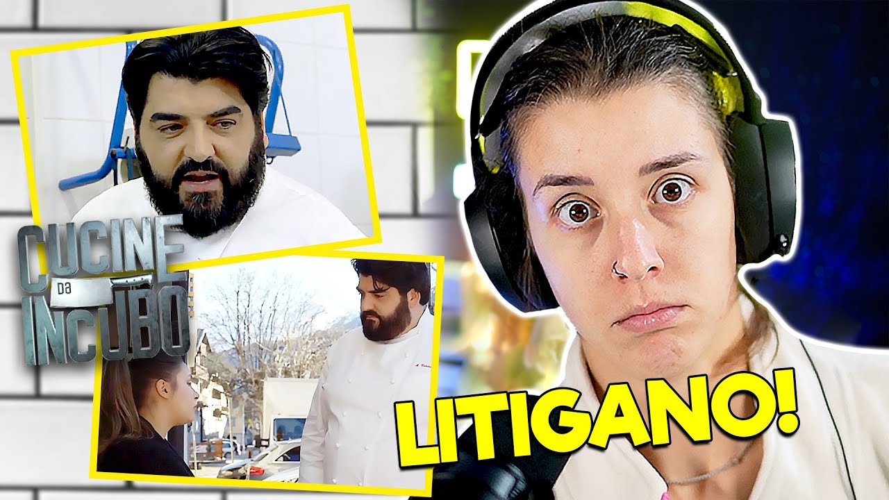 Lavora INSIEME alla FIDANZATA e alla EX 😂 REACTION A CUCINE DA INCUBO 🍳