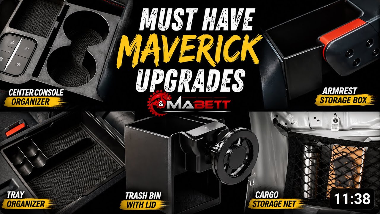Ford Maverick Mods That Actually Make Sense! | Mabett Install + Review