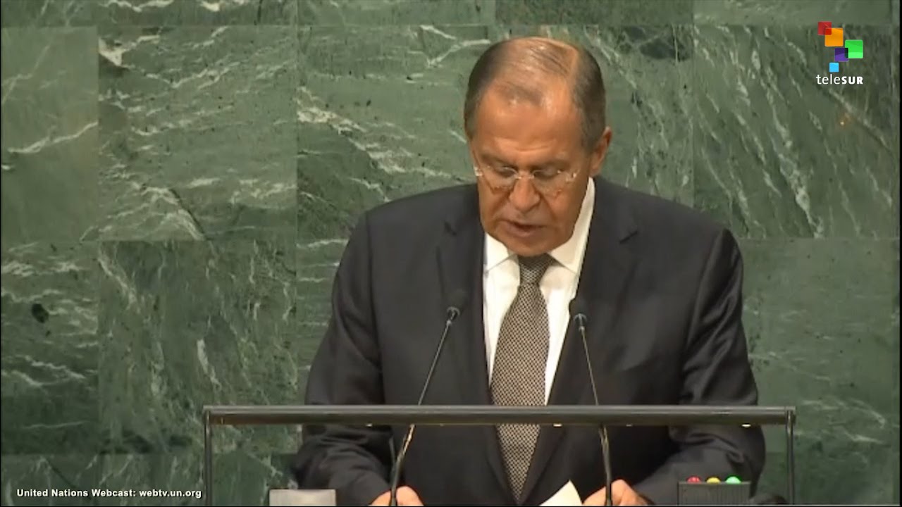 UN Speeches: Sergey Lavrov, Minister for Foreign Affairs of the Russian Federation,