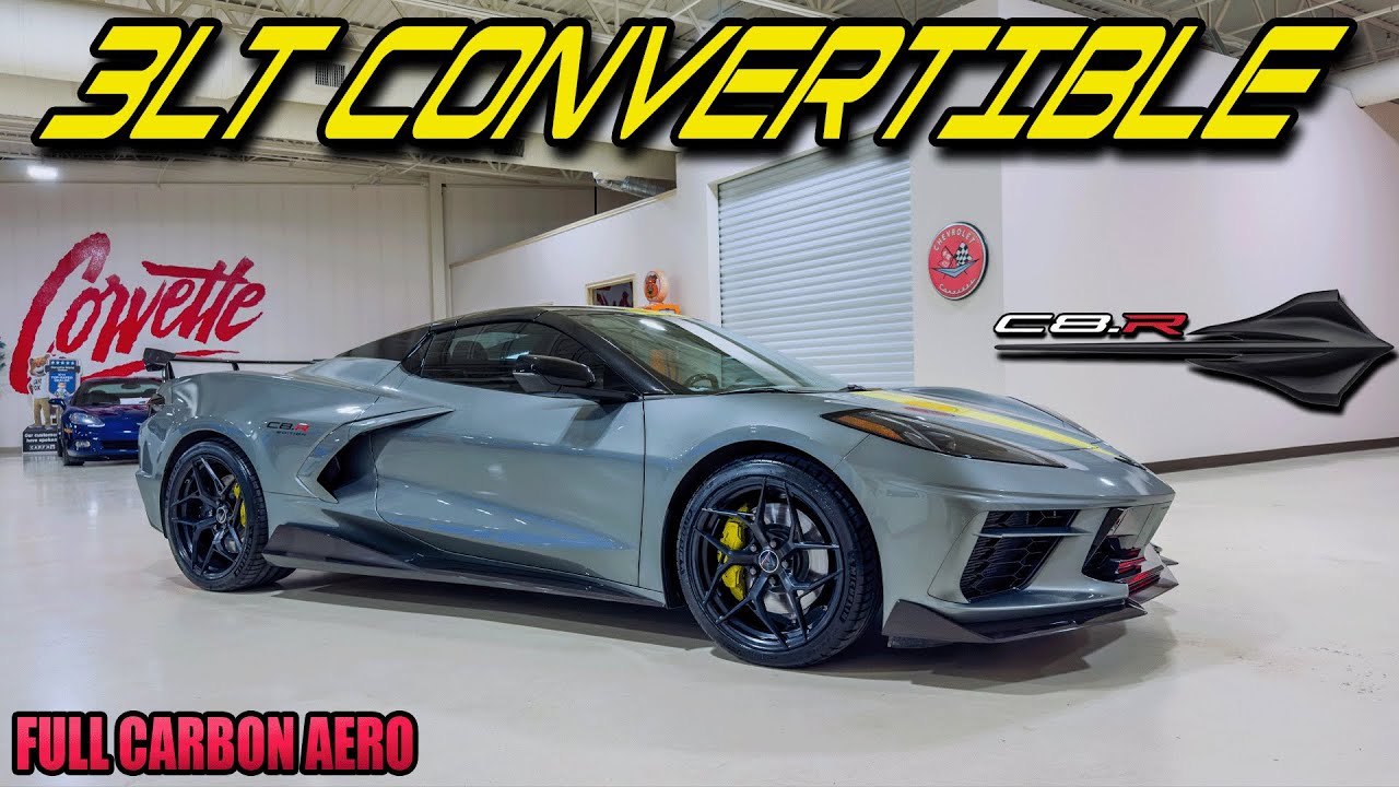 2022 Hypersonic Gray C8.R Stingray at Corvette World!