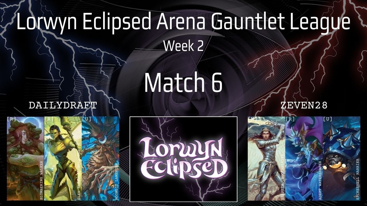 Матч лиги №6 против Zeven28 | Лига Lorwyn Eclipsed Gauntlet: 2-я неделя