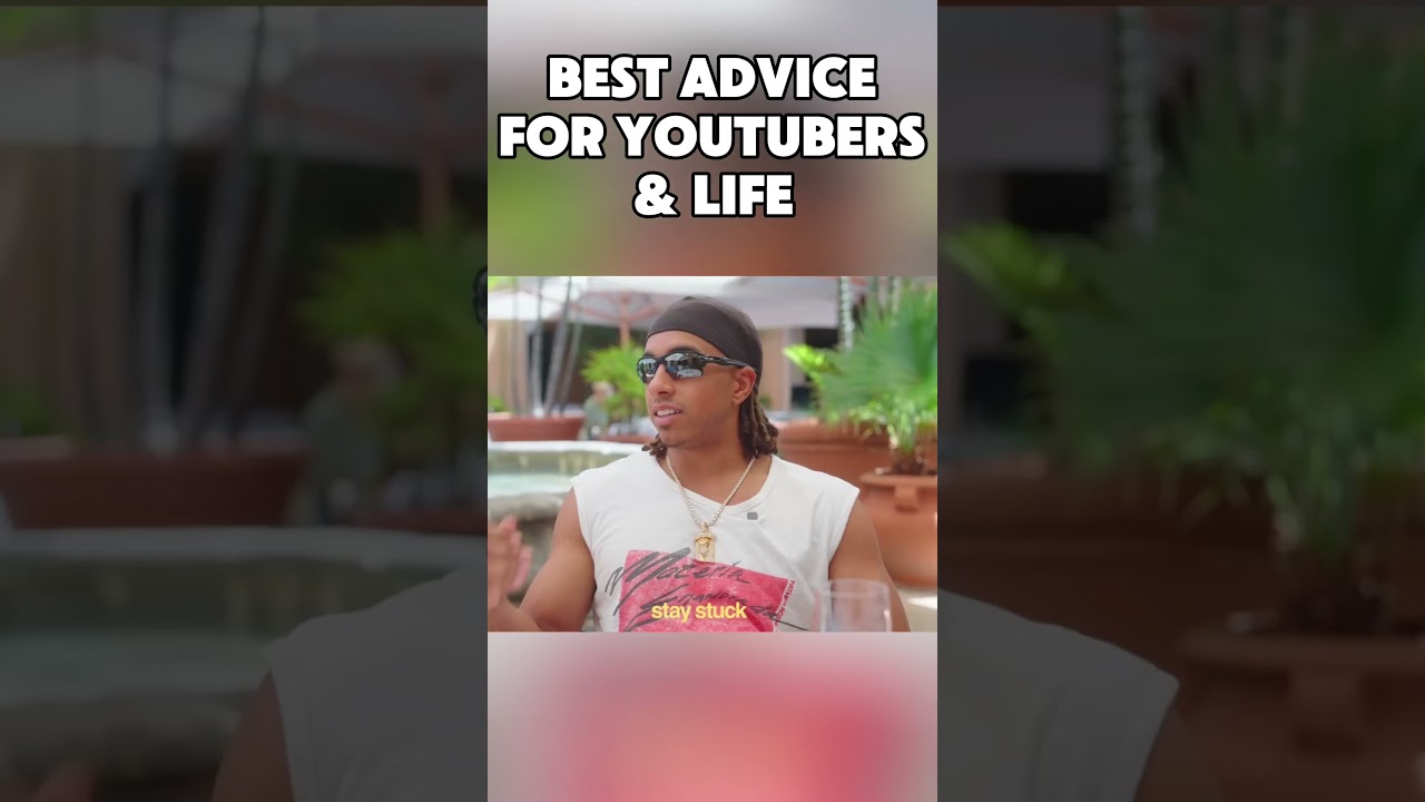 Best advice for YouTubers 