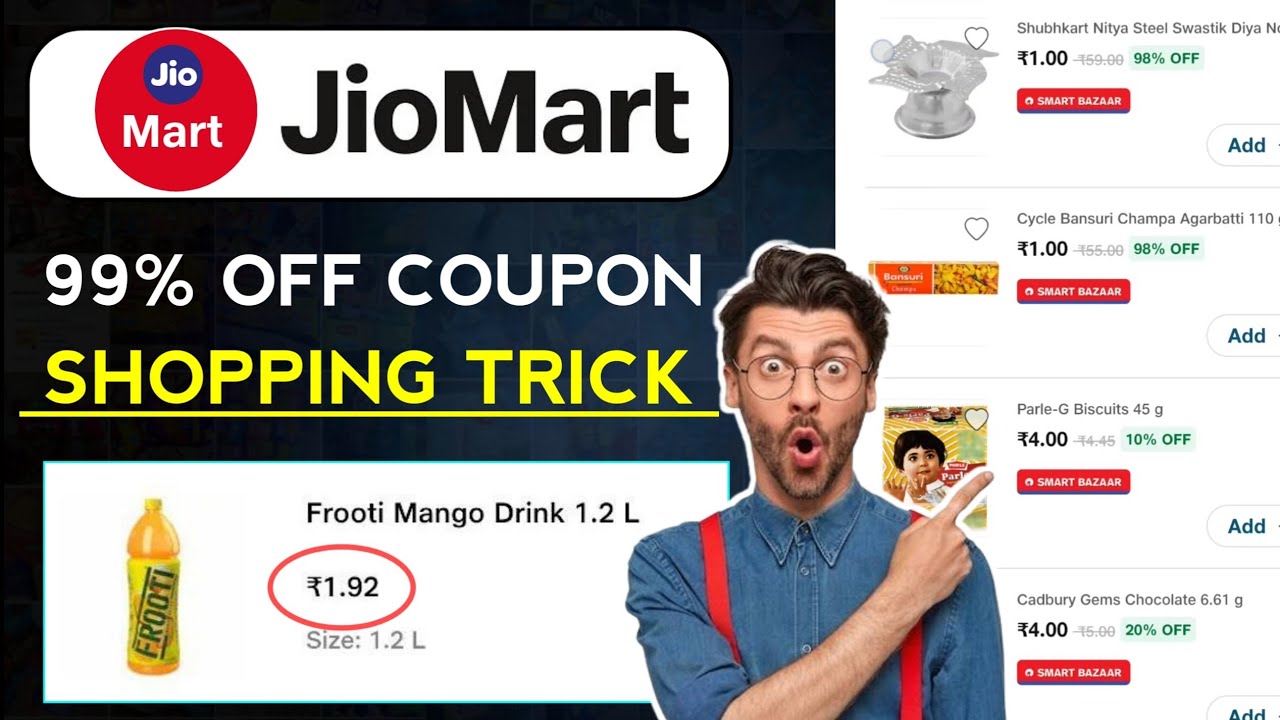 Jiomart Free Shopping 🔥 Coupon Today | Jiomart New Coupon code | jiomart se free shopping kaise kare